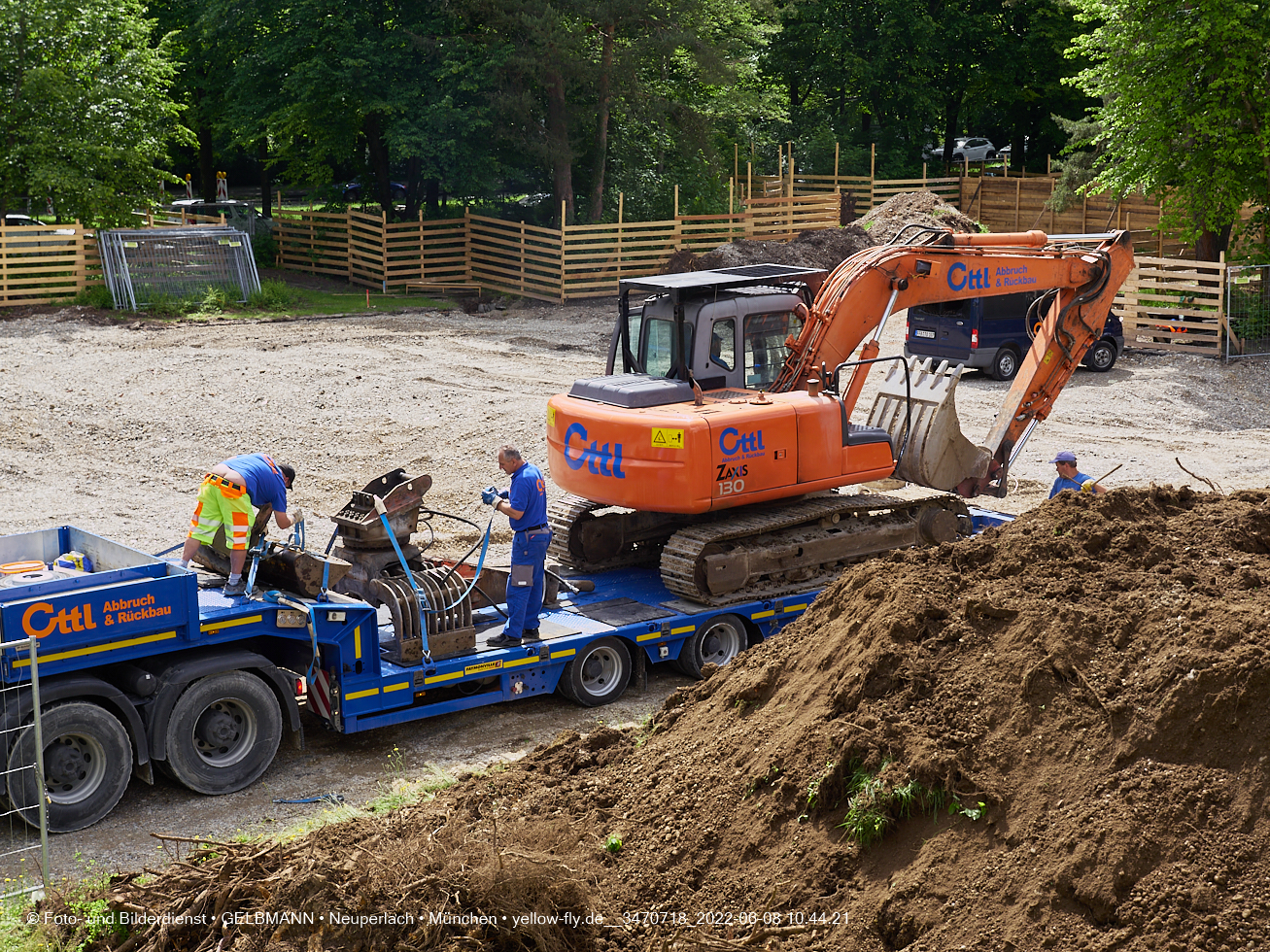 08.06.2022 - Baustelle zur Mütterberatung und Haus für Kinder